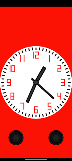 Android application Analog clock vfr screenshort