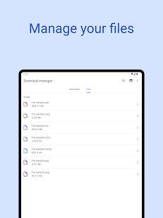 Download manager لقطة شاشة