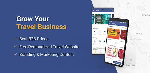 Android application TravClan B2B Flights Packages screenshort