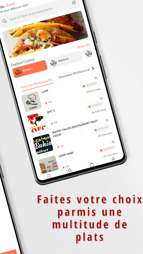 KonectFood: Livraison Repas Screen 3