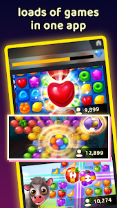 Bubble Shooter & Candy Match