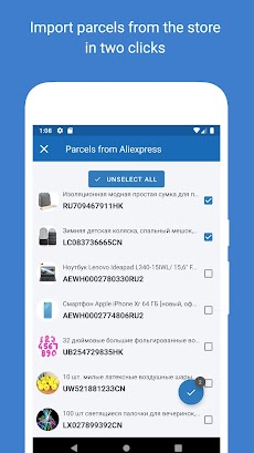 Track your parcels - 1Trackのおすすめ画像4