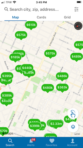 Android application Gregg Phillipson Real Estate screenshort