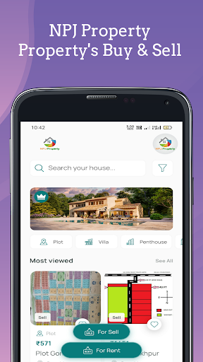 Android application NPJ Property screenshort