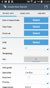 Anaesthesia Logbook-Log4AS 1