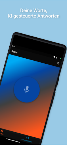 Android application Arvis - Sprich mit KI screenshort