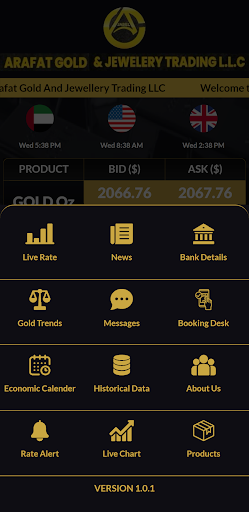 Arafat Gold And Jewelery LLC Screen 2
