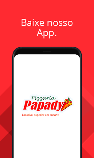 Android application Pizzaria Papady screenshort