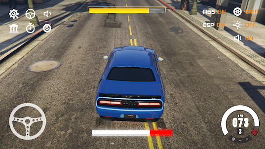 Dodge Demon: Car Simulator 3D