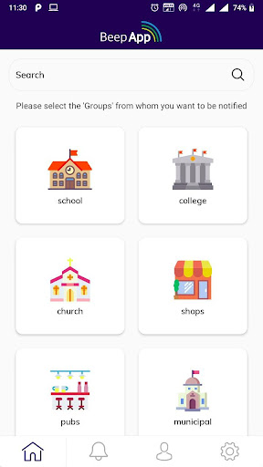 Beep App Screen 3