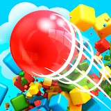 Block blaster ball and cat icon
