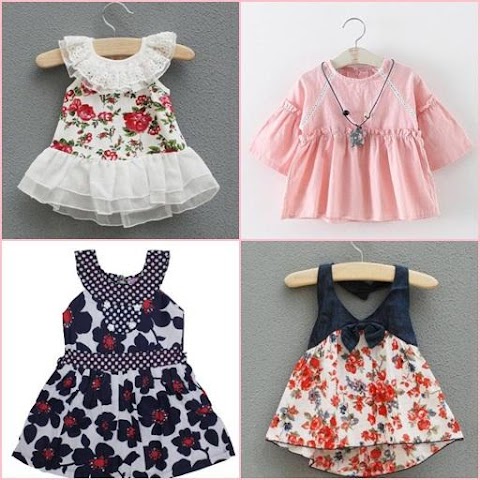 かわいい赤ちゃんの女の子のドレスのデザインのおすすめ画像4