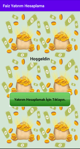 Android application Faiz Yatırım Hesaplama screenshort