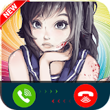 Call from Yandere chan Prank icon
