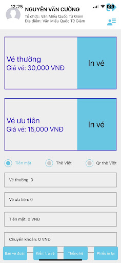 Bán vé tham quan Screen 2