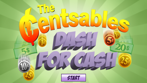 Android application The Centsables Dash For Cash screenshort