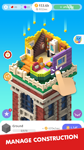 TapTower – Idle Tower Builder Mod Apk 1.31.1 (Free Shopping) 4
