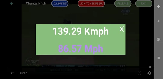 Bowling Speed Test