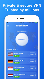 SkyBlueVPN: Free VPN Proxy Server & Secure Service 1.0.16 screenshots 2