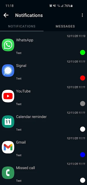 LED Blinker Notifications Lite AoD-Manage lights💡 screenshot 4