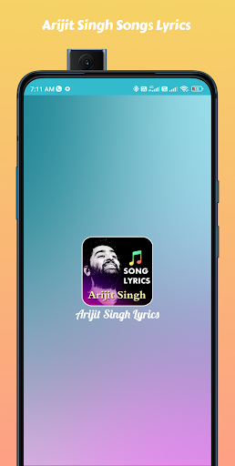 Android application Arijit Singh Song Lyrics 2024 screenshort