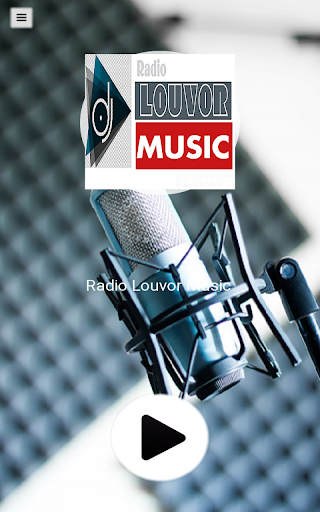 Android application Web Rádio Louvor Music screenshort