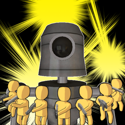 Stickman vs Robots Battle Game