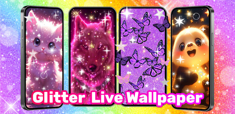 Glitter Live Wallpaper Maker - 1.3.1 - (Android)
