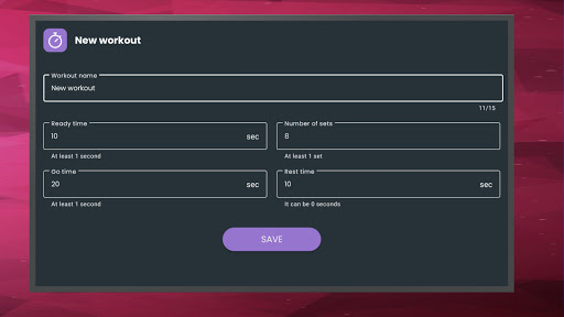 Screenshot of Coach Timer - Interval Timer