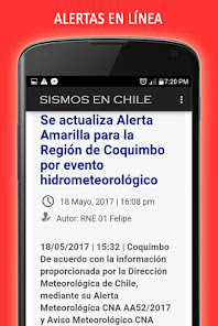 Captura 4 Sismos en Chile y Emergencias android