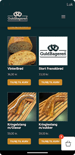 GuldBageren Brøndby Screen 2