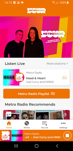 Android application Hits Radio - North East screenshort