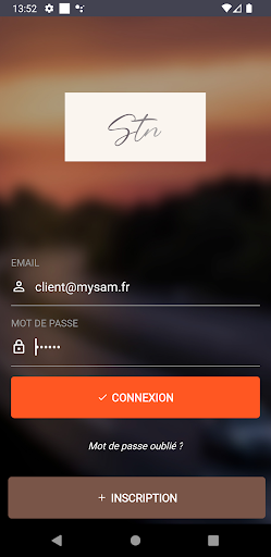 Android application STN VTC screenshort