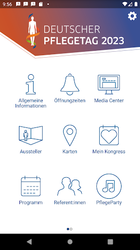 Android application Deutscher Pflegetag 2023 screenshort