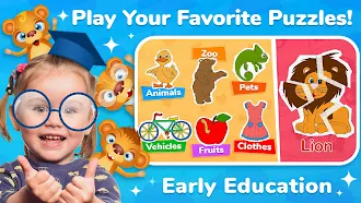 Game screenshot 123 Fun Animal Puzzle Games mod apk