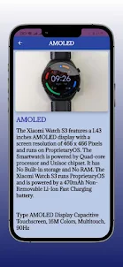 Xiaomi Watch S3 Guide