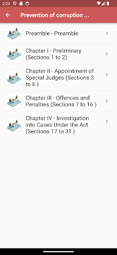 Prevention of corruption act