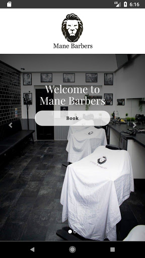 Android application Mane Barbers screenshort