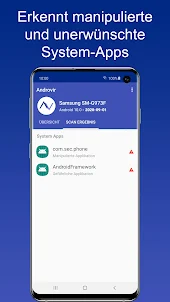 Androvir - Android Sicherheit