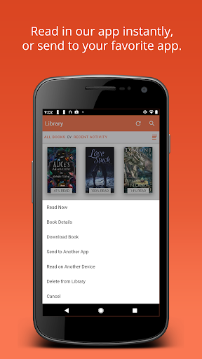 BookFunnel Screen 2