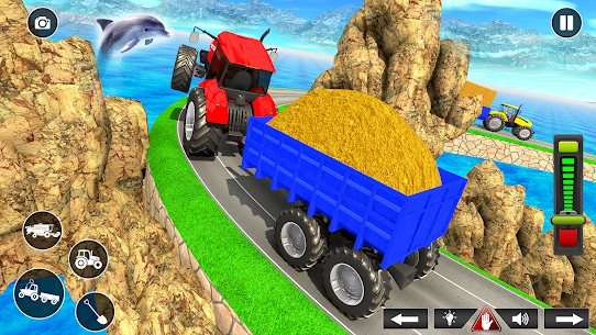تنزيل Real Tractor Driving Simulator مهكرة للاندرويد [اصدار جديد] 2