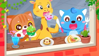 Game screenshot ベビーパンダの夏：カフェ hack