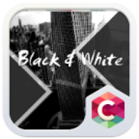 Черно-белая тема  C Launcher