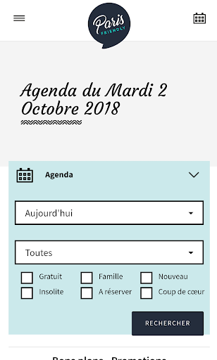 Paris Friendly bons plans
