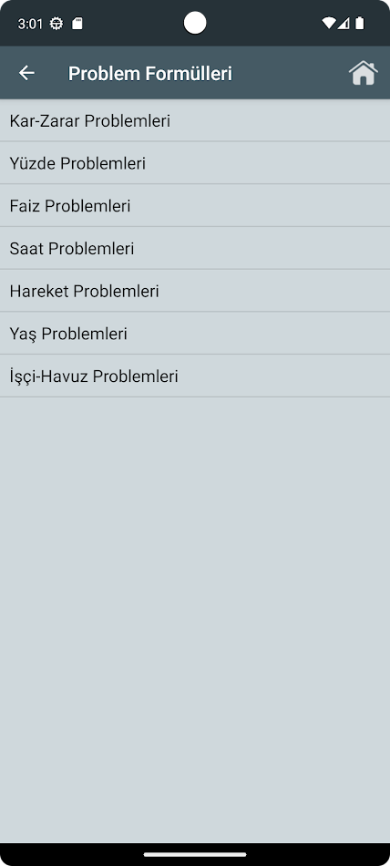 #8. Formüller (Android) De: zeyahapp