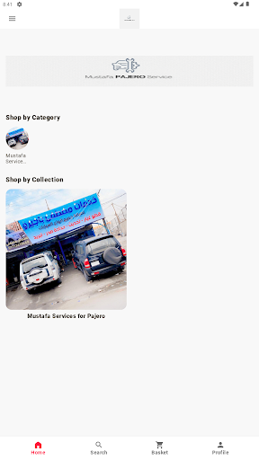 Android application Mustafa Pajero screenshort