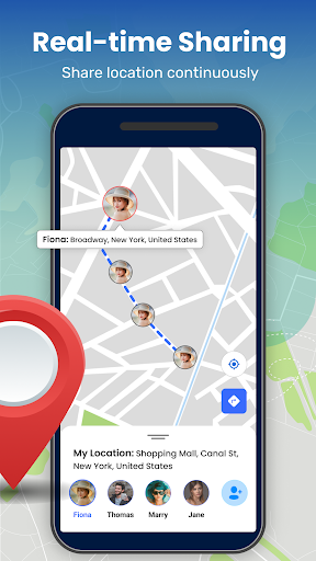 GPS Tracker & Friend Locator Screen 2