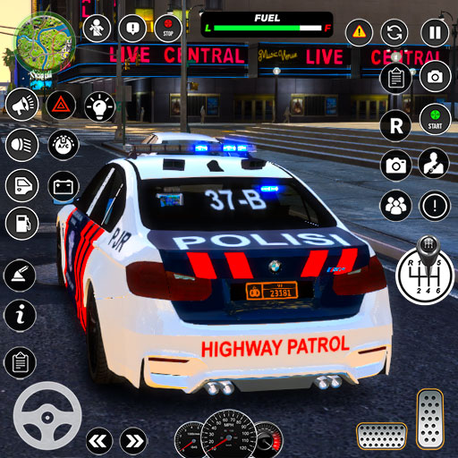 juego de coches de policia