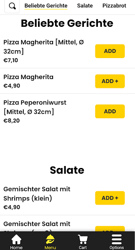 Pizzeria Bella Italia Screen 3