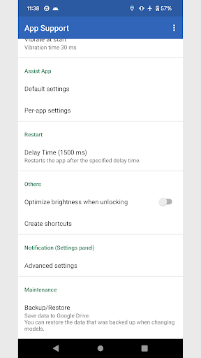 App Support Screen 2